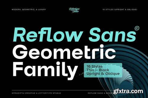 CreativeMarket - Reflow Sans Font