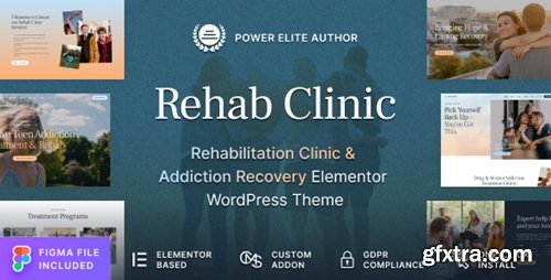 Themeforest - Rehab Clinic - Addiction Recovery Center WordPress Theme 54301654 v1.0.1