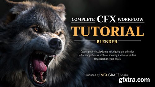 Vfxgrace - Blender Animal Full Tutorial
