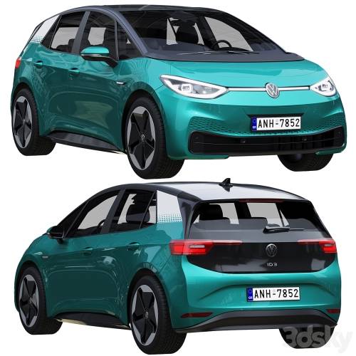'3dsky Pro - Volkswagen ID3 2021' '3dsky Pro - Volkswagen ID3 2021'