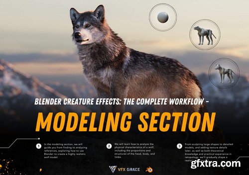 Vfxgrace - Blender Animal Full Tutorial