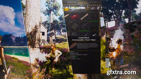 Udemy - Unreal Engine 5 Survival Framework Multiplayer Game Dev