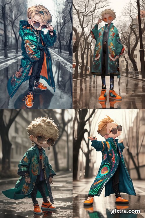 421 Ai Art Prompts for Chibi Fashion Vol 2