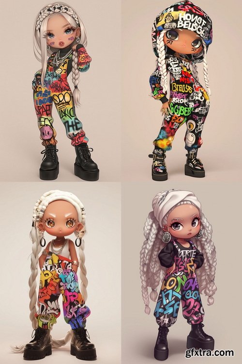 421 Ai Art Prompts for Chibi Fashion Vol 2