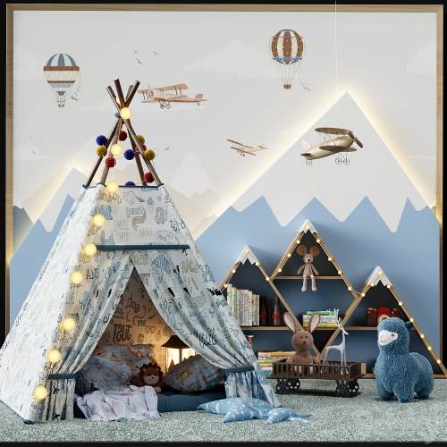 '3dsky Pro - Сhildroom decor vol4' '3dsky Pro - Сhildroom decor vol4'