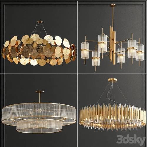 '3dsky Pro - Collection chandeliers'