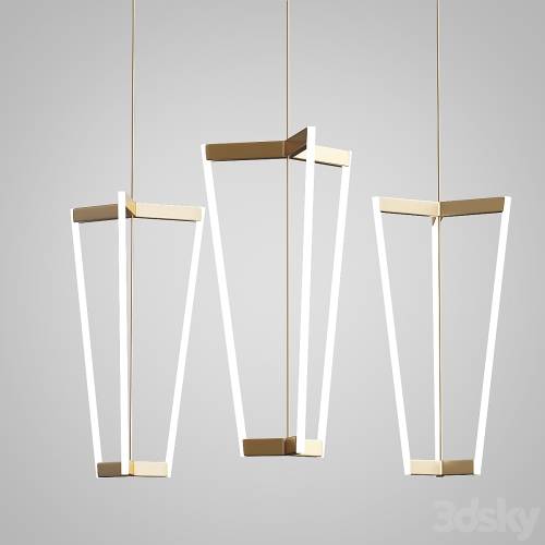 '3dsky Pro - Tube Chandelier By Michael Anastassiades'