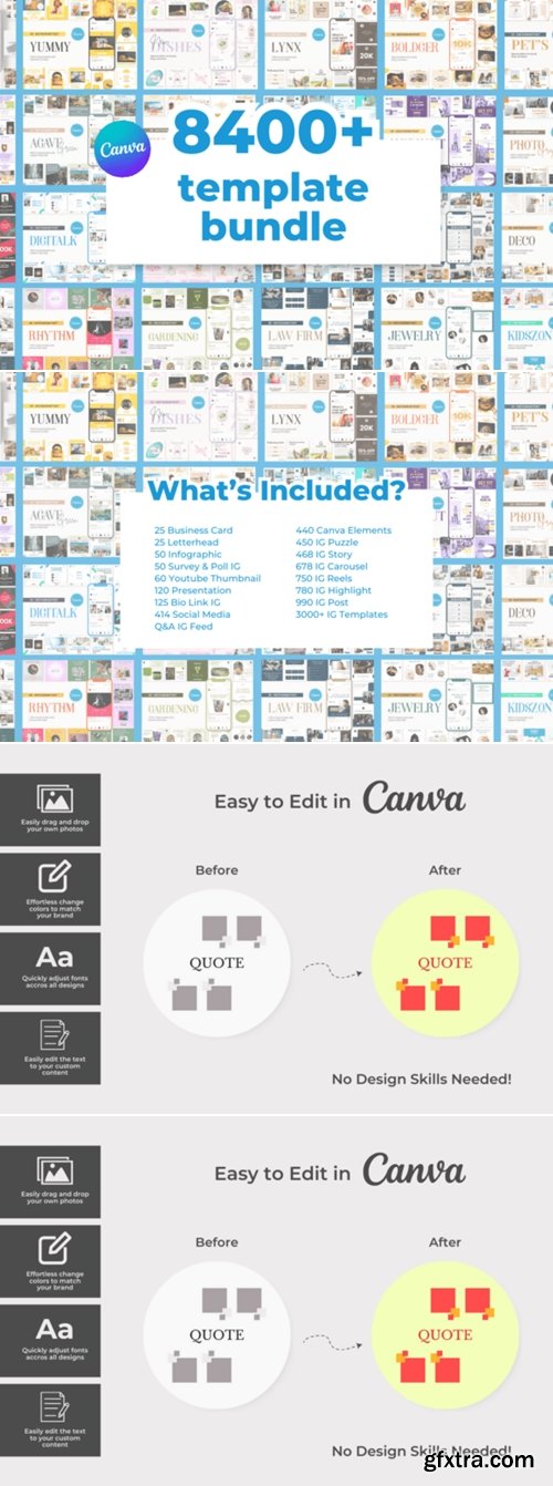 8400+ Social Media Canva Template Bundle 116347850
