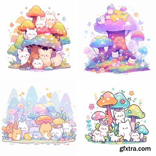432 Midjourney Prompts for Cute Kawaii Vol 2