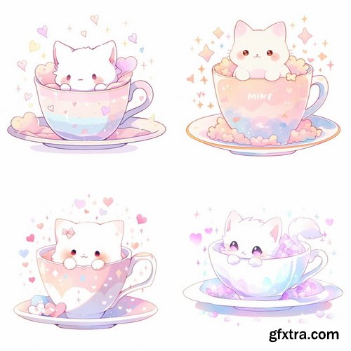 432 Midjourney Prompts for Cute Kawaii Vol 2