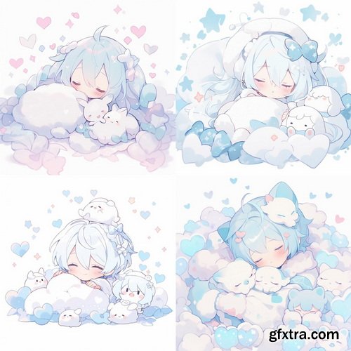 432 Midjourney Prompts for Cute Kawaii Vol 2