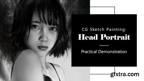 Wingfox - CG Sketch Painting: Head Portrait