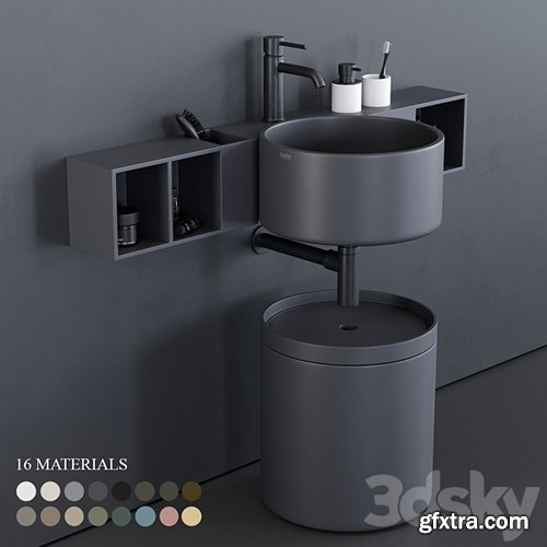 3dsky Pro - Ceramica Cielo Sella Washbasin