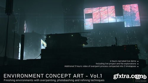 Artstation - Environment Concept Art Vol.1 - Overpainting, photobashing and refining keyarts