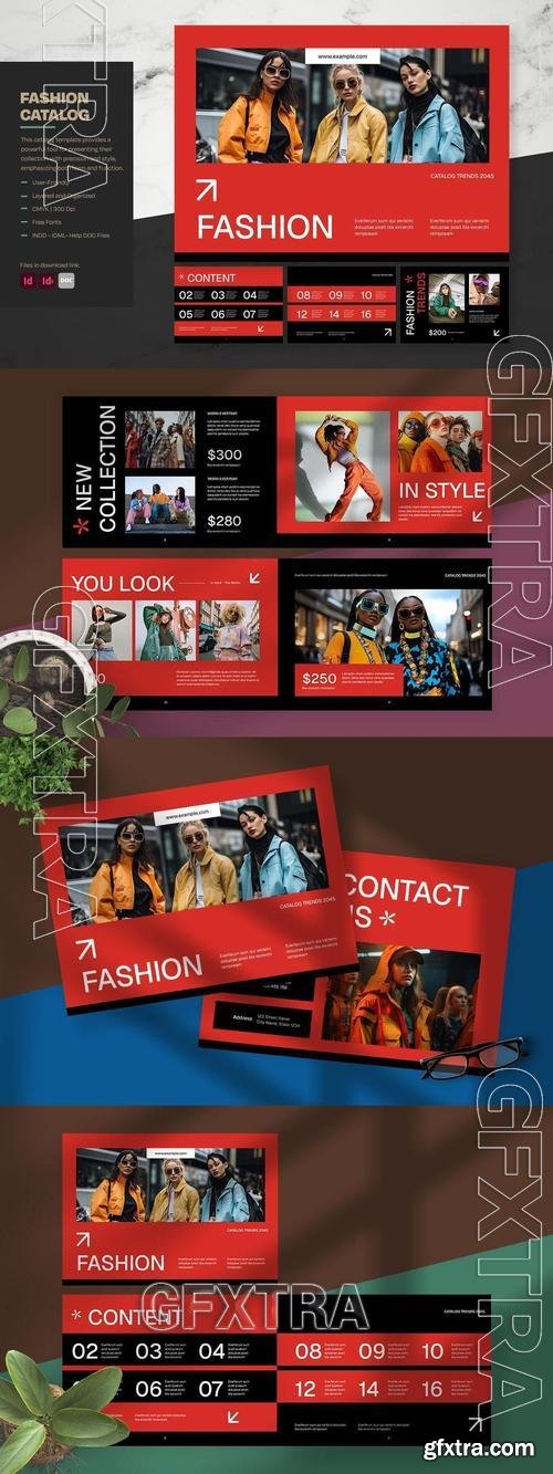 Red Swiss Style Fashion Catalog M92N27M Red Swiss Style Fashion Catalog M92N27M