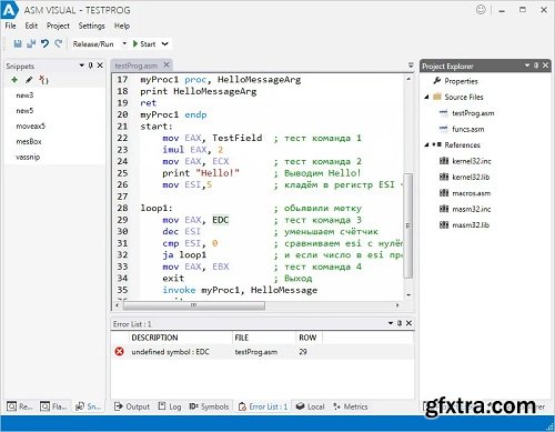 ASM Visual Pro 1.1.8