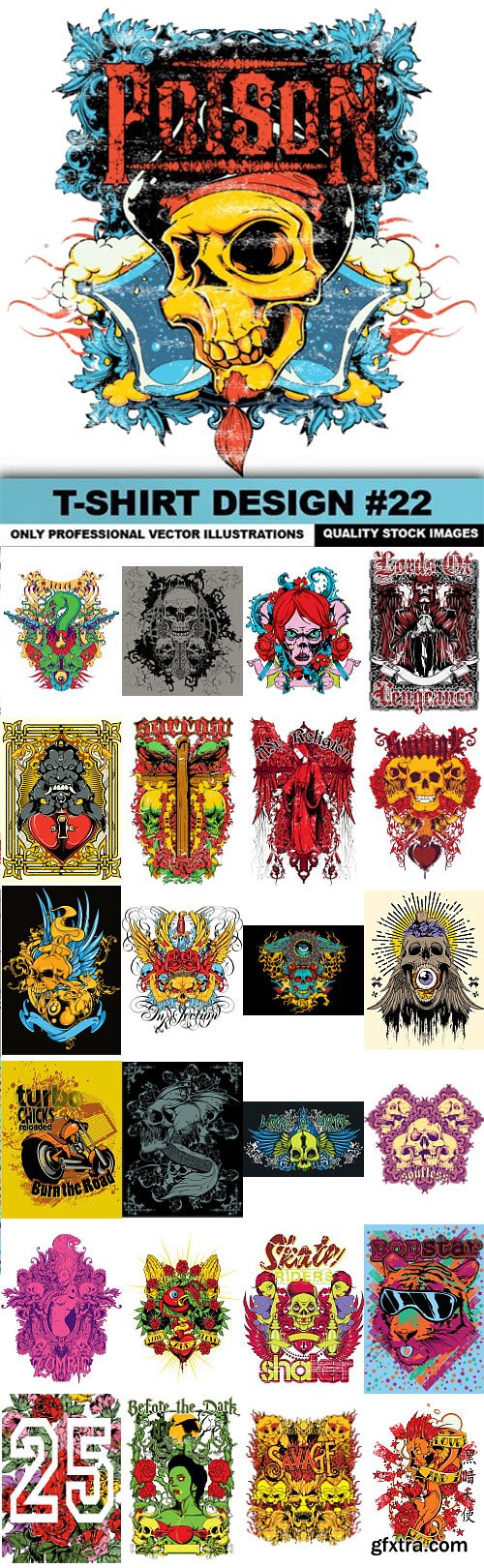 T-Shirt Design #22, 25xEPS