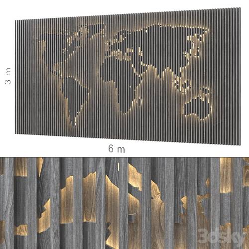 '3dsky Pro - Decorative wall 146.'