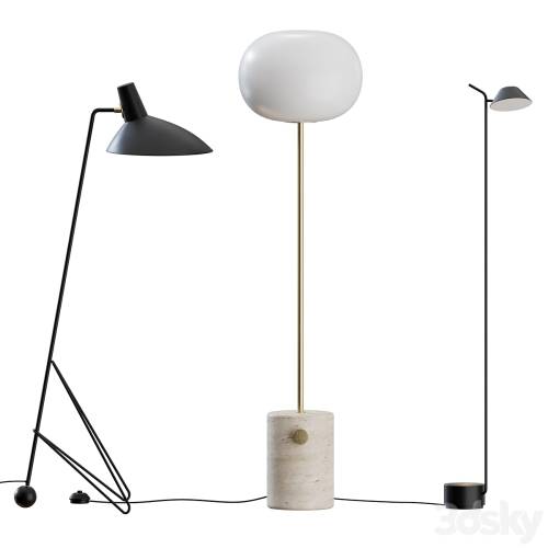 '3dsky Pro - Floor Lamps Set 02'