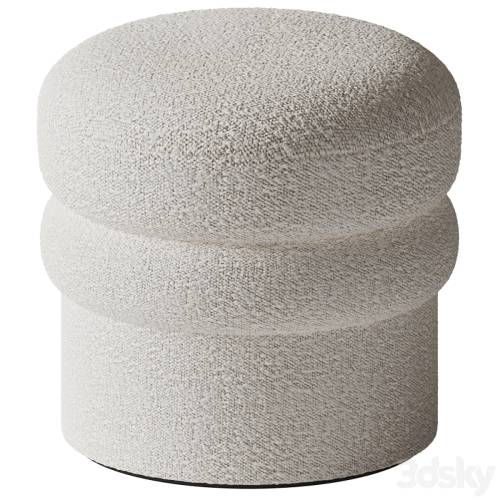 '3dsky Pro - Interiortonic - Boucle Avina Ottoman' '3dsky Pro - Interiortonic - Boucle Avina Ottoman'