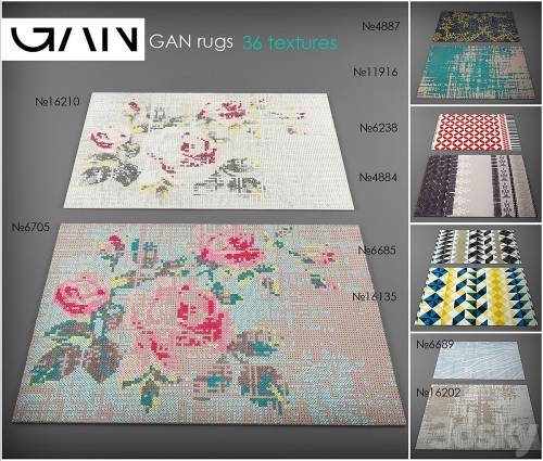'3dsky Pro - Collection rugs GAN'