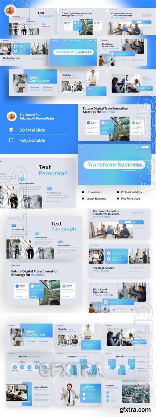 Transform Business Presentation TGHX6M2 Transform Business Presentation TGHX6M2