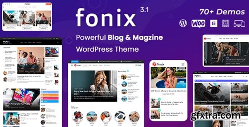 Themeforest - Fonix | Newspaper & Magazine WordPress Theme 38430314 v2.9