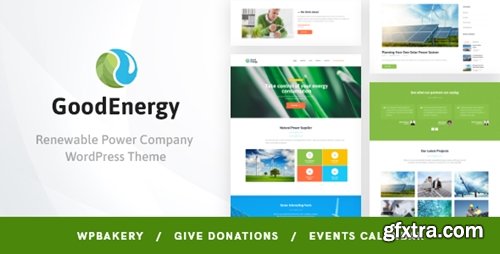 Themeforest - Good Energy - Ecology & Renewable Energy WordPress Theme 12909437 v1.7.7