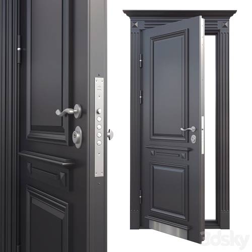 '3dsky Pro - Entrance door 19'