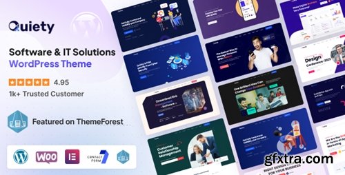 Themeforest - Quiety – Software & IT Solutions WordPress Theme 34482722 v5.9.0