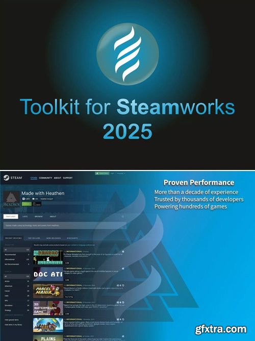 Unity Assetstore - Toolkit for Steamworks 2025 v4.1.1 (02 Apr 2025)