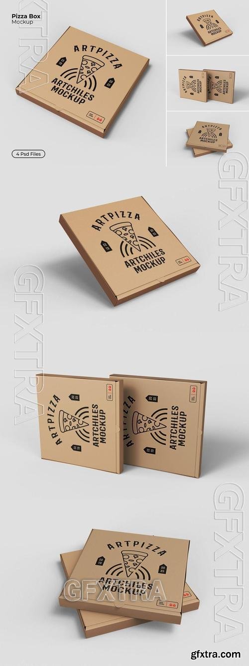 Pizza Box Mockup 8MJB83H