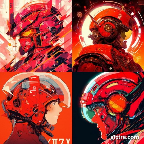 360 Midjourney Prompts for Retro Anime: Vol 3