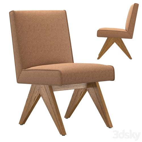 '3dsky Pro - JAKOB FABRIC DINING SIDE CHAIR'