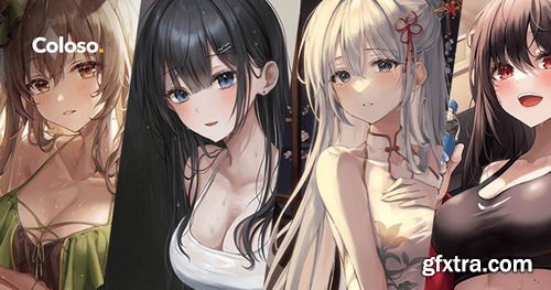 Coloso - The 60-Chapter Anime-Style Character Illustration Class