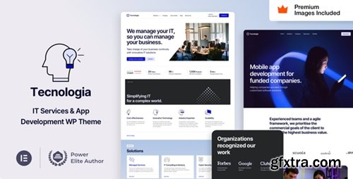 Themeforest - Tecnologia - IT SAAS Software Technology WordPress Theme 45235582 v4.4