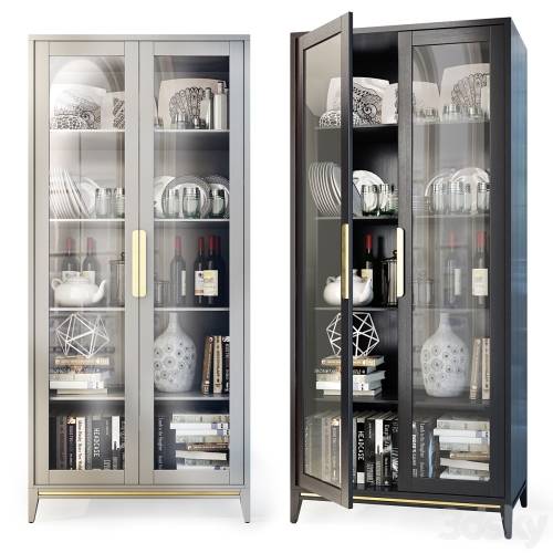 '3dsky Pro - Swing wardrobe / showcase Dexter. Cabinet / showcase by Metner'