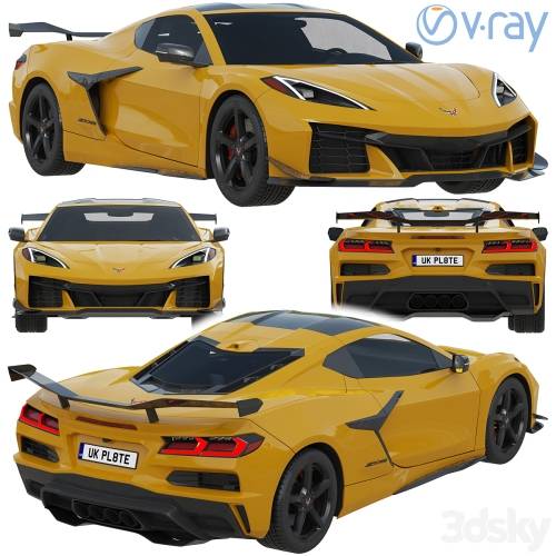 '3dsky Pro - Chevrolet Corvette Z06 2023' '3dsky Pro - Chevrolet Corvette Z06 2023'