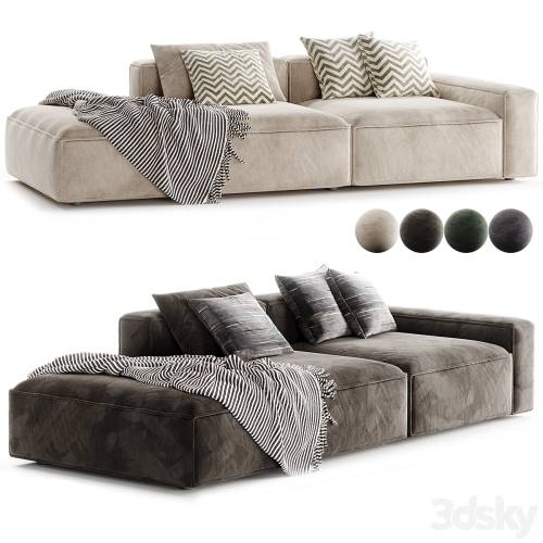 '3dsky Pro - Jonathan Side Chaise Sofa'