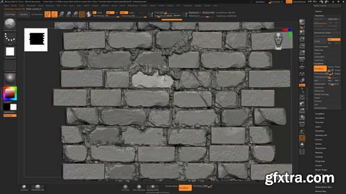 Artstation - Sculpting Materials in Zbrush – Volume 1 - In-Depth Tutorial Course