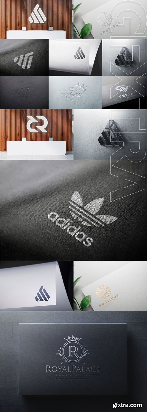 Asylab - Bundle 22 Logo Mockups Asylab - Bundle 22 Logo Mockups