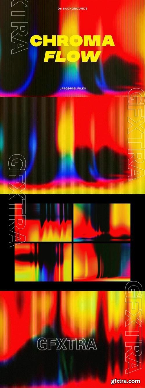 Chroma Flow - Abstract Backgrounds V1 QMQR9ZS