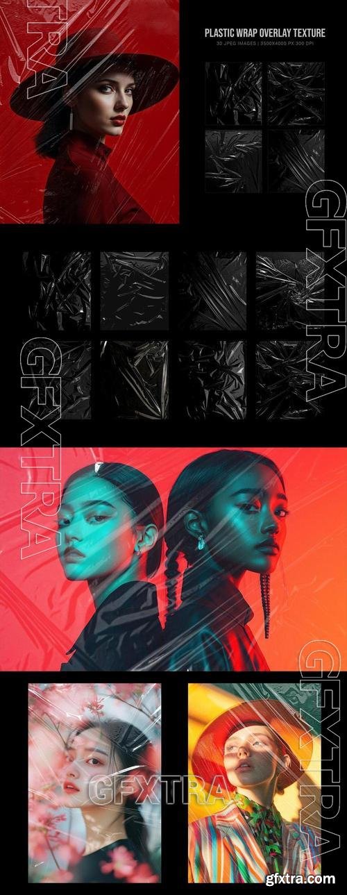 Plastic Wrap Overlay Texture XZXY8GZ