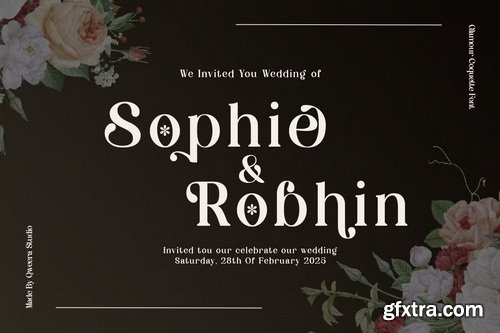 CreativeMarket - Glamour Coquette - Elegant Vintage Font