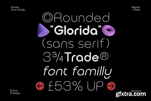 CreativeMarket - Glorida Font
