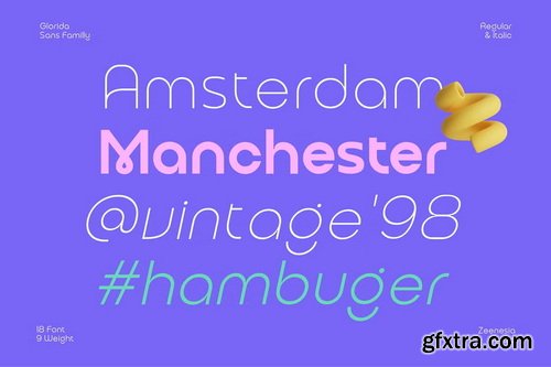 CreativeMarket - Glorida Font