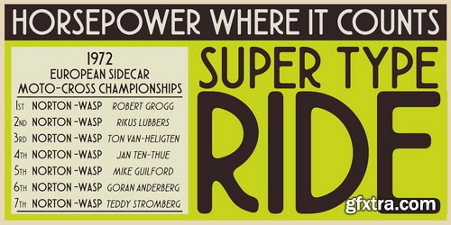 MyFonts - Atlantic Press Pro Font Family