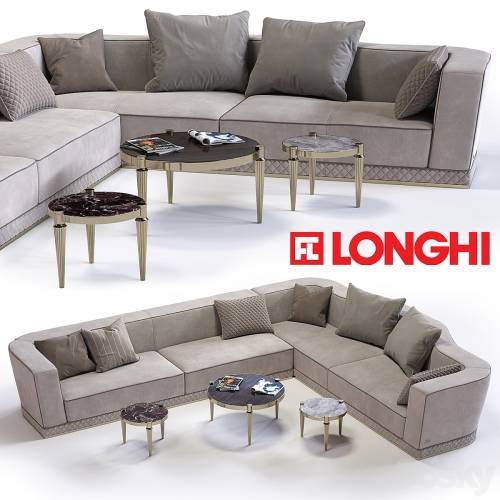 '3dsky Pro - Fratelli Longhi WELLES | Corner sofa'