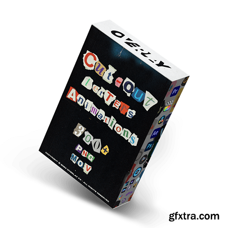 Overlay FX - Cut-Out Letters Animations Pack