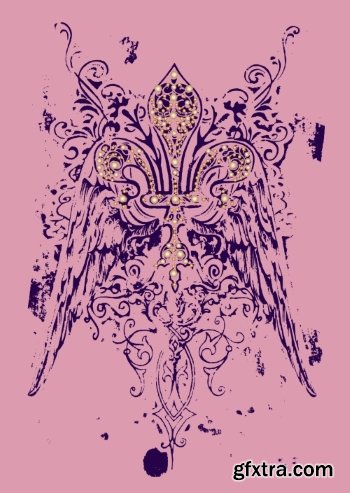 T-Shirt Design Elements #12, 25xEPS